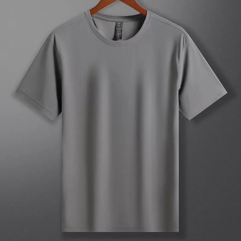 2AW3601Unisex breathable and smooth feel round neck sports T-shirt