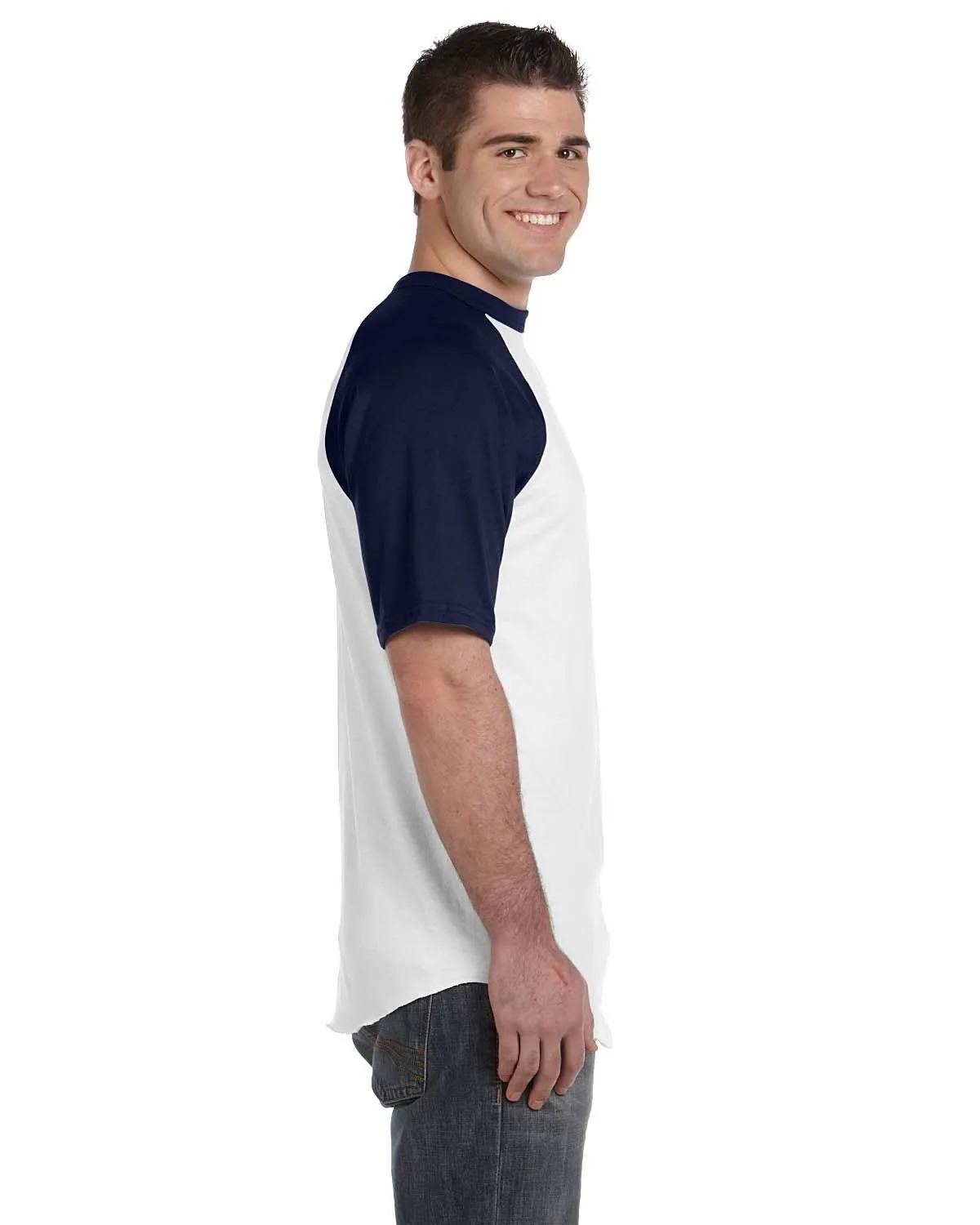 423-Augusta Sportswear-WHITE/ NAVY