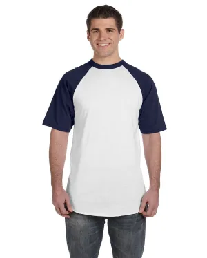423-Augusta Sportswear-WHITE/ NAVY