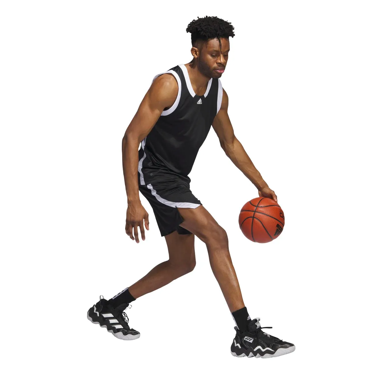 adidas Men's Icon Squad Basketball Jersey (Tall)