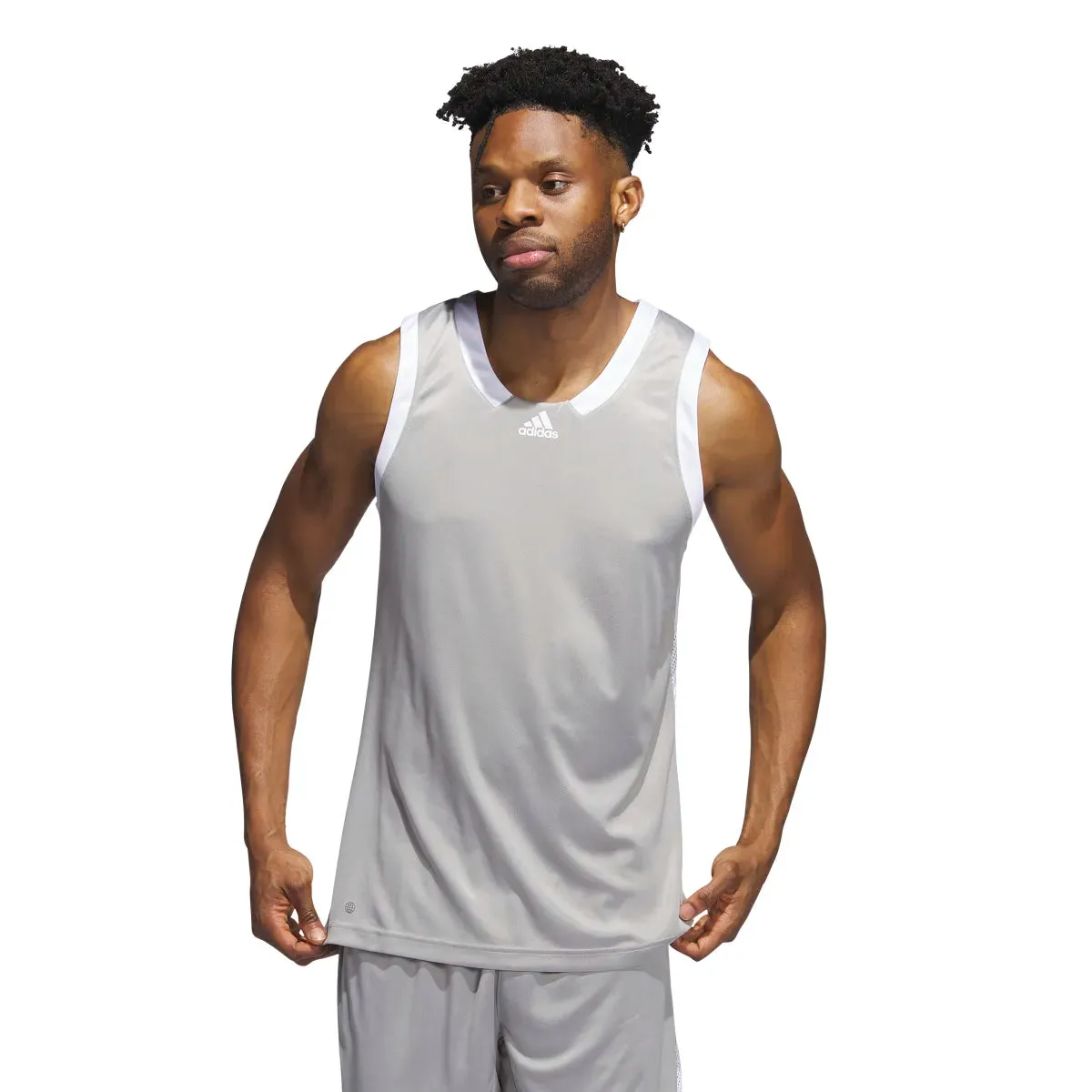 adidas Men's Icon Squad Basketball Jersey (Tall)