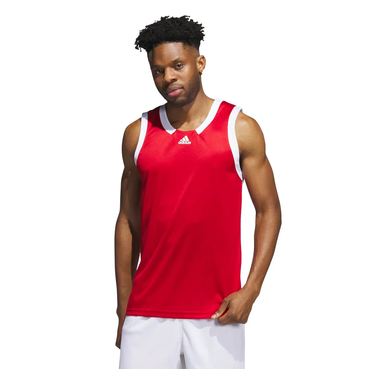 adidas Men's Icon Squad Basketball Jersey (Tall)