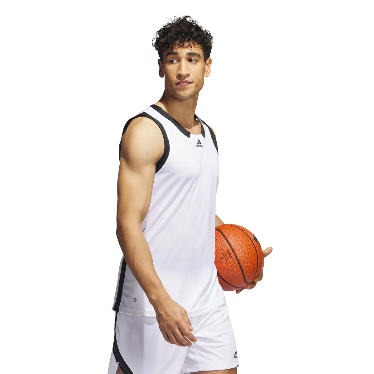 adidas Men's Icon Squad Basketball Jersey (Tall)