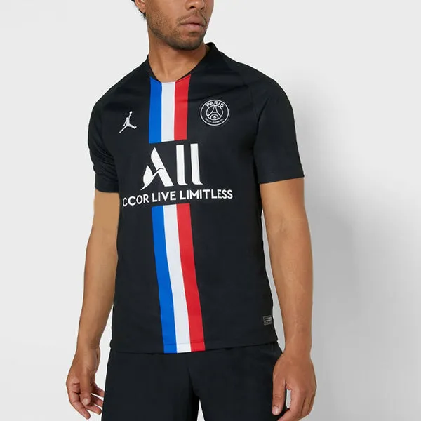 Air Jordan 19/20 PARIS SAINT-GERMAIN STADIUM FOURTH JERSEY 'Black' Tank Top, Black