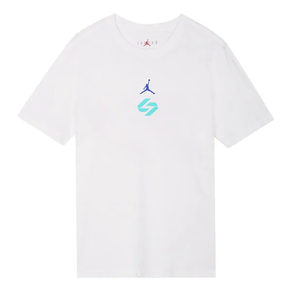 Air Jordan Luka Doni T-shirt 'White', white