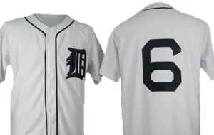 Al Kaline Detroit Tigers Vintage Style Throwback Jersey