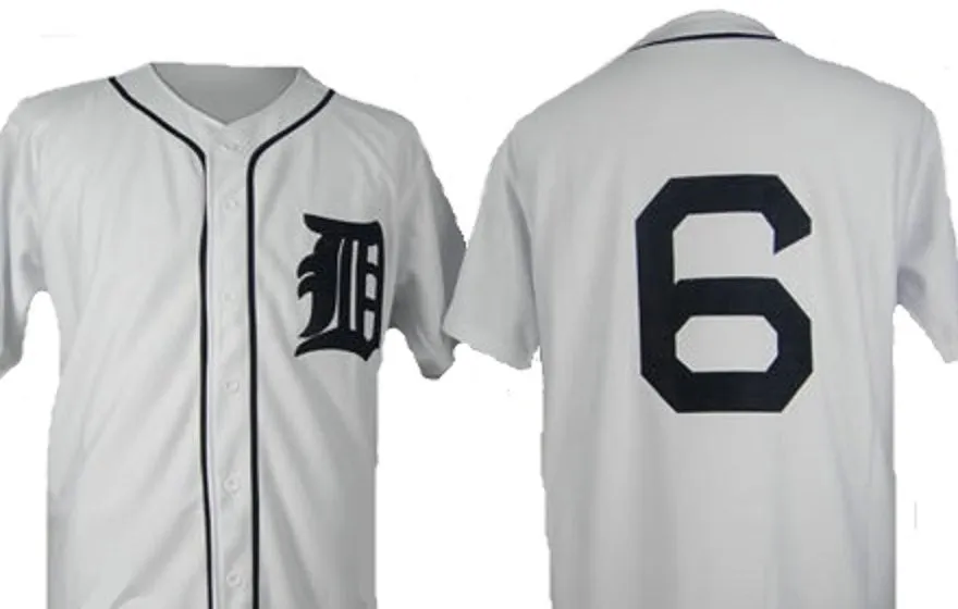 Al Kaline Detroit Tigers Vintage Style Throwback Jersey