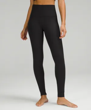 Align High Rise Ribbed Leggings, Lululemon, Black