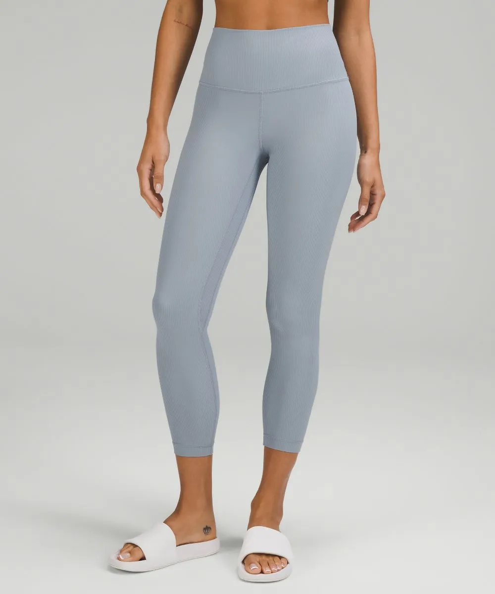 Align Lululemon High Rise Ribbed Leggings