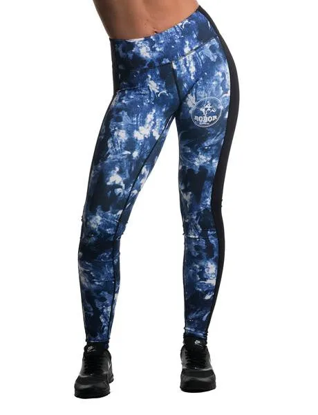 Aspiration Leggings - Flamboyant Blue