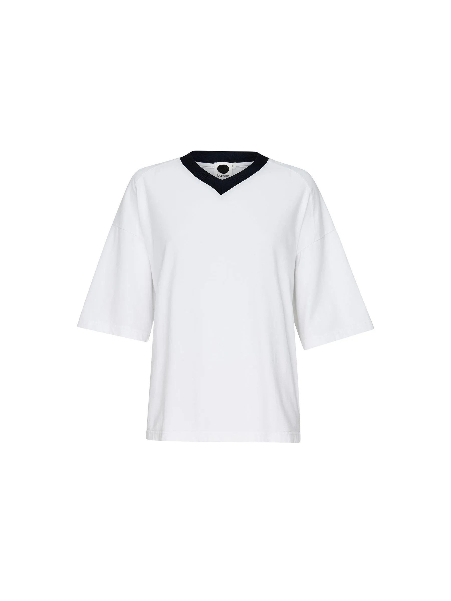 athletic v neck short sleeve t.shirt