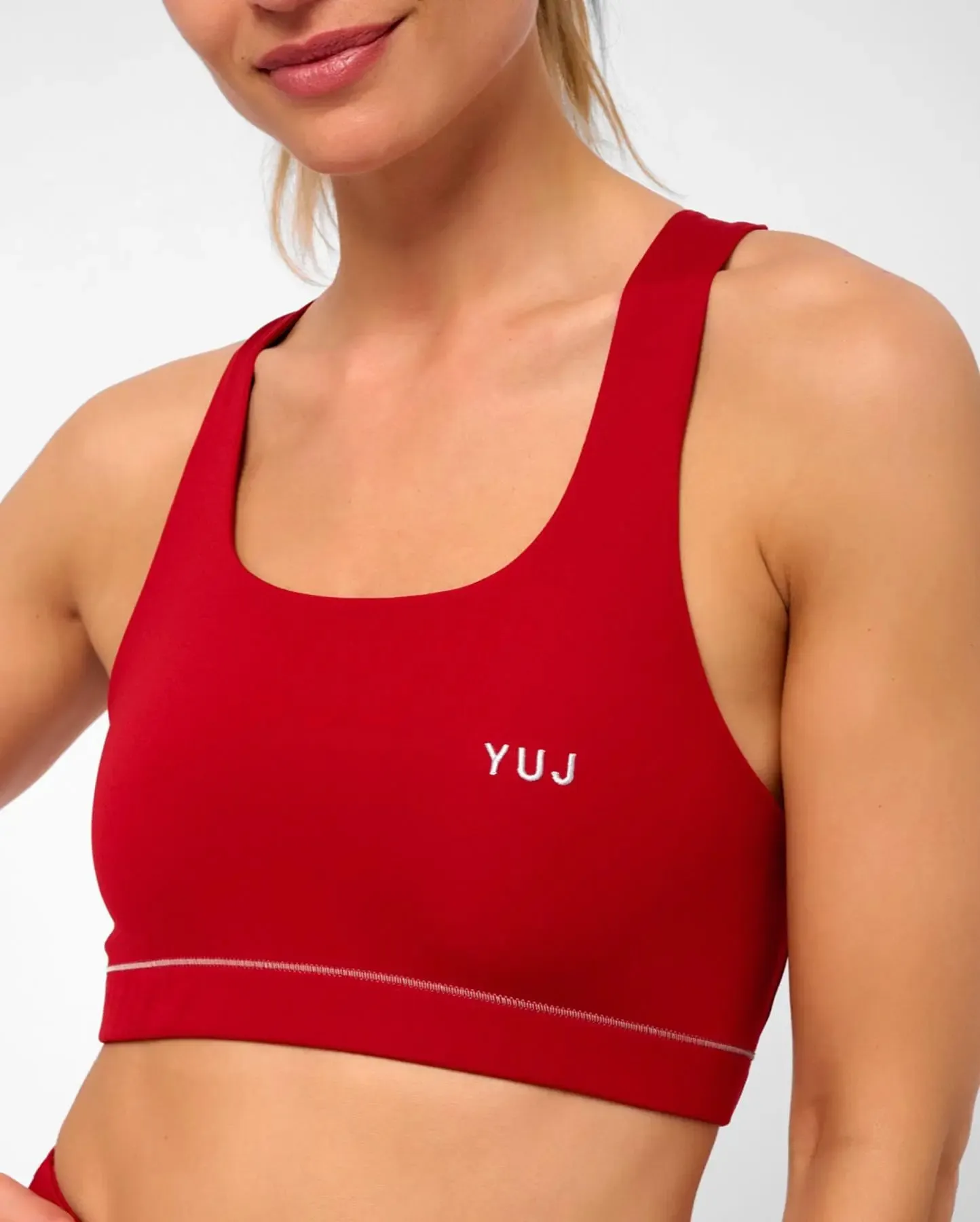 Brassière de yoga rouge BANDHA