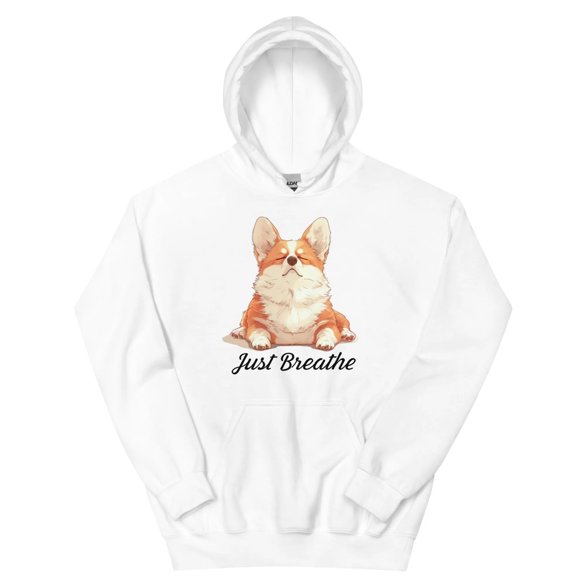 Corgi yoga hoodie - cute and comfy corgi yogi