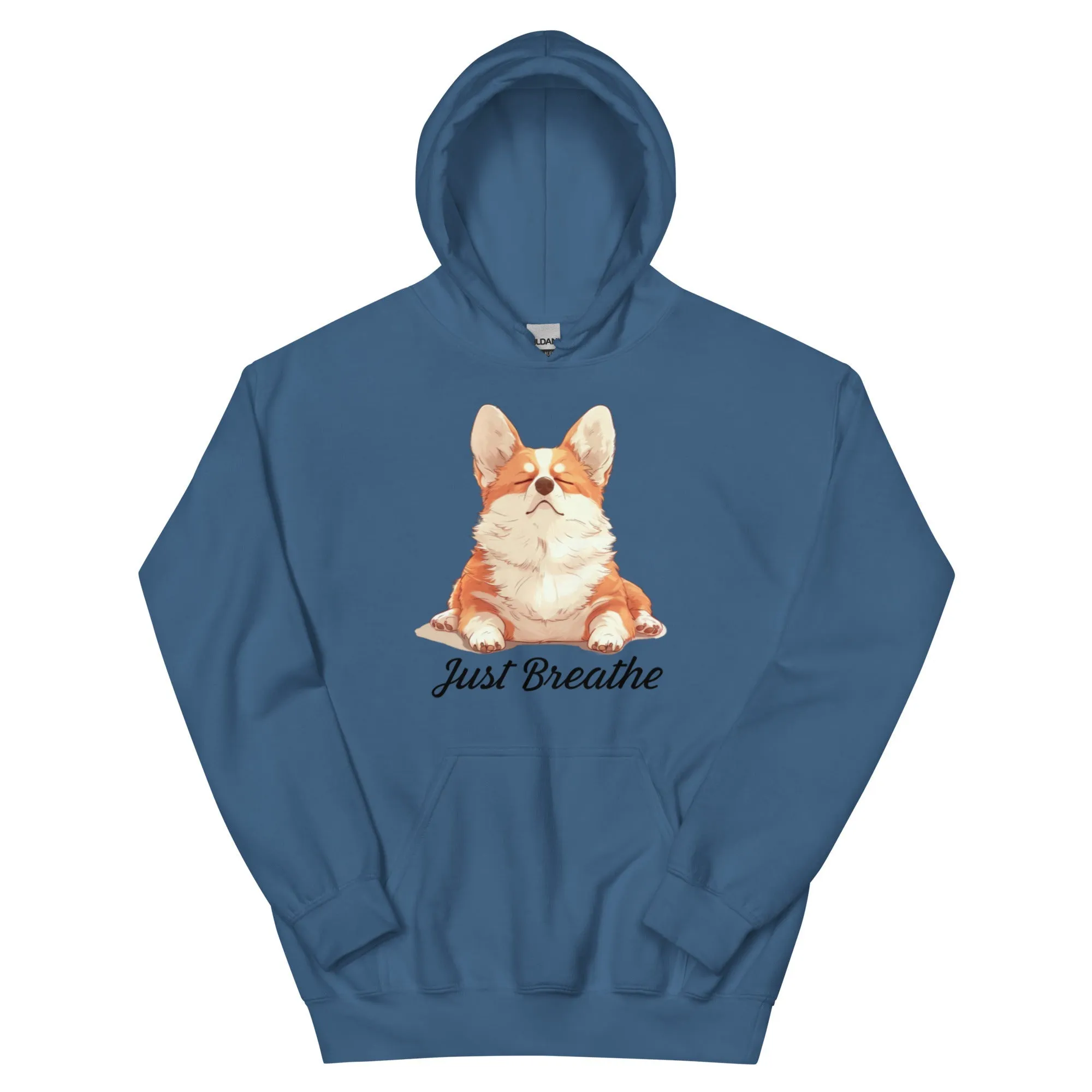 Corgi yoga hoodie - cute and comfy corgi yogi