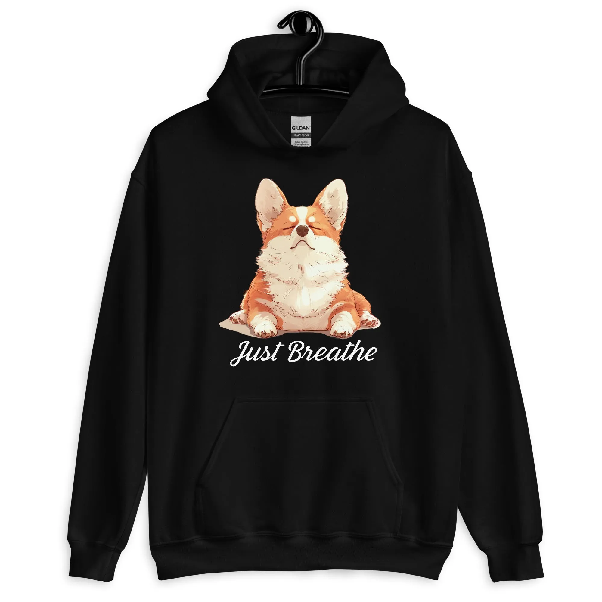 Corgi yoga hoodie - cute and comfy corgi yogi