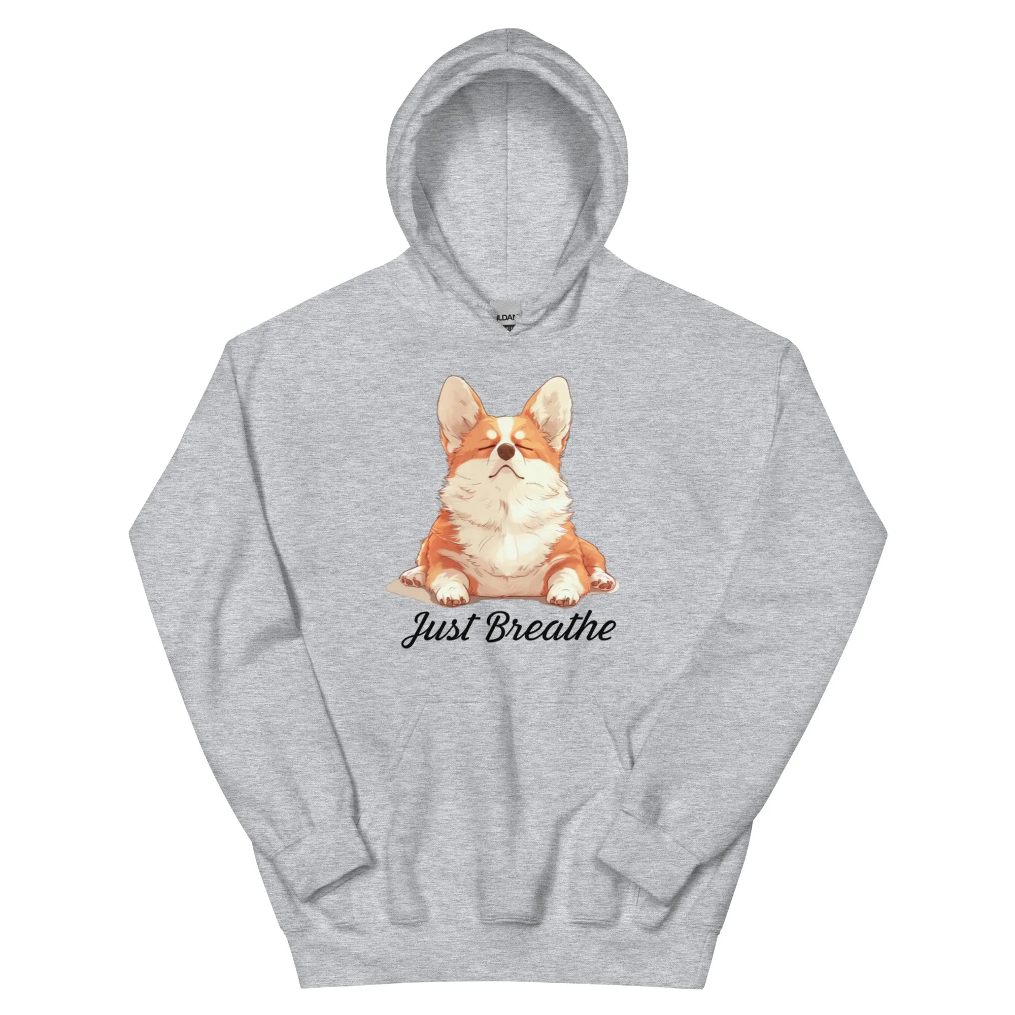 Corgi yoga hoodie - cute and comfy corgi yogi