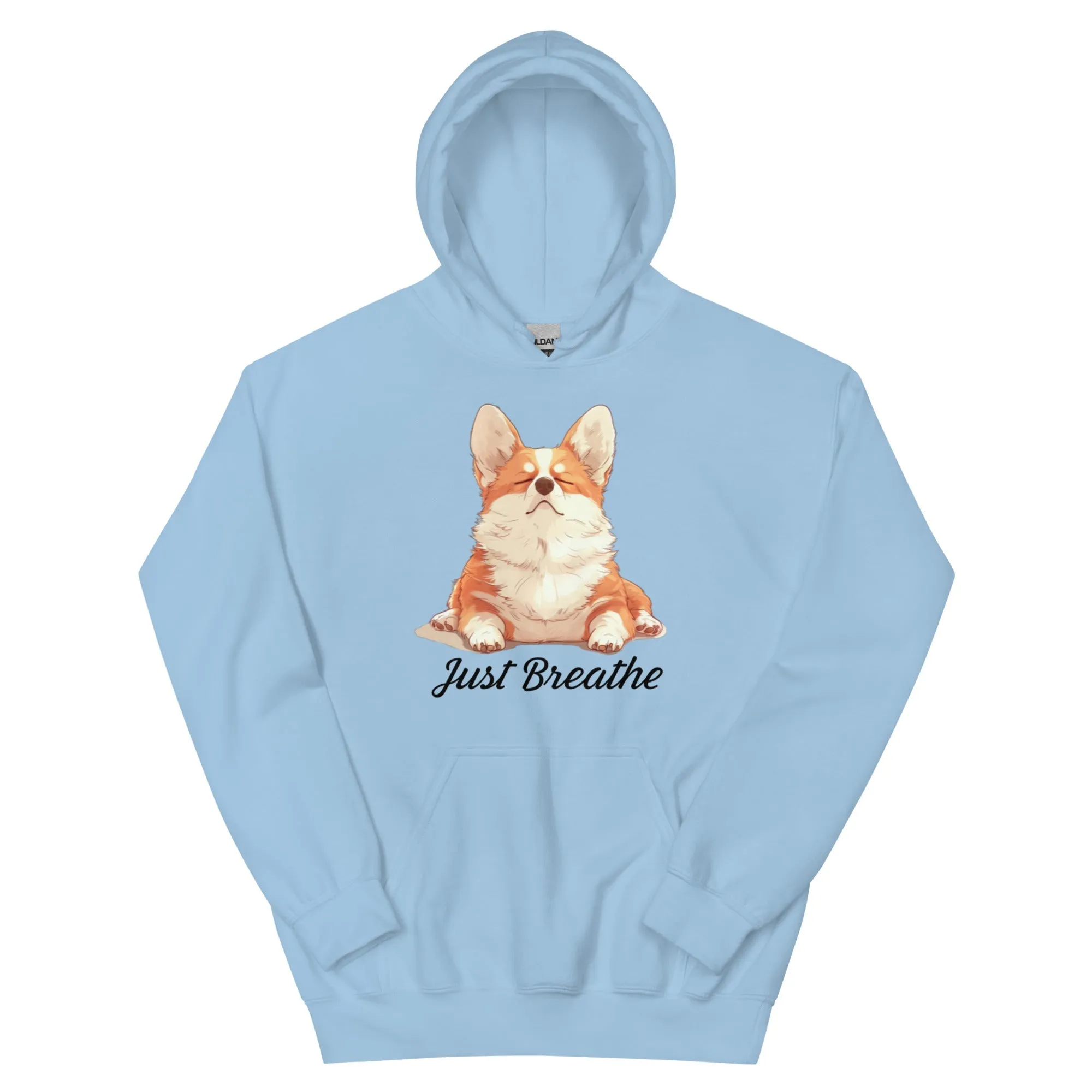 Corgi yoga hoodie - cute and comfy corgi yogi