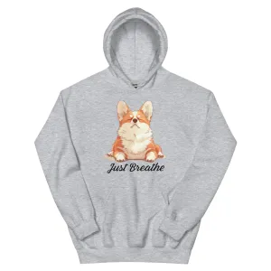 Corgi yoga hoodie - cute and comfy corgi yogi