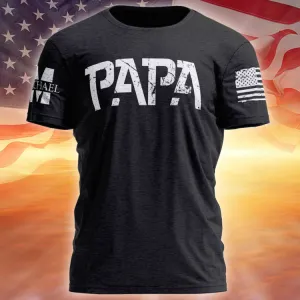 Customized Nickname Vintage Men's, Cool Shirt for Papa, Gift Papa Shirt