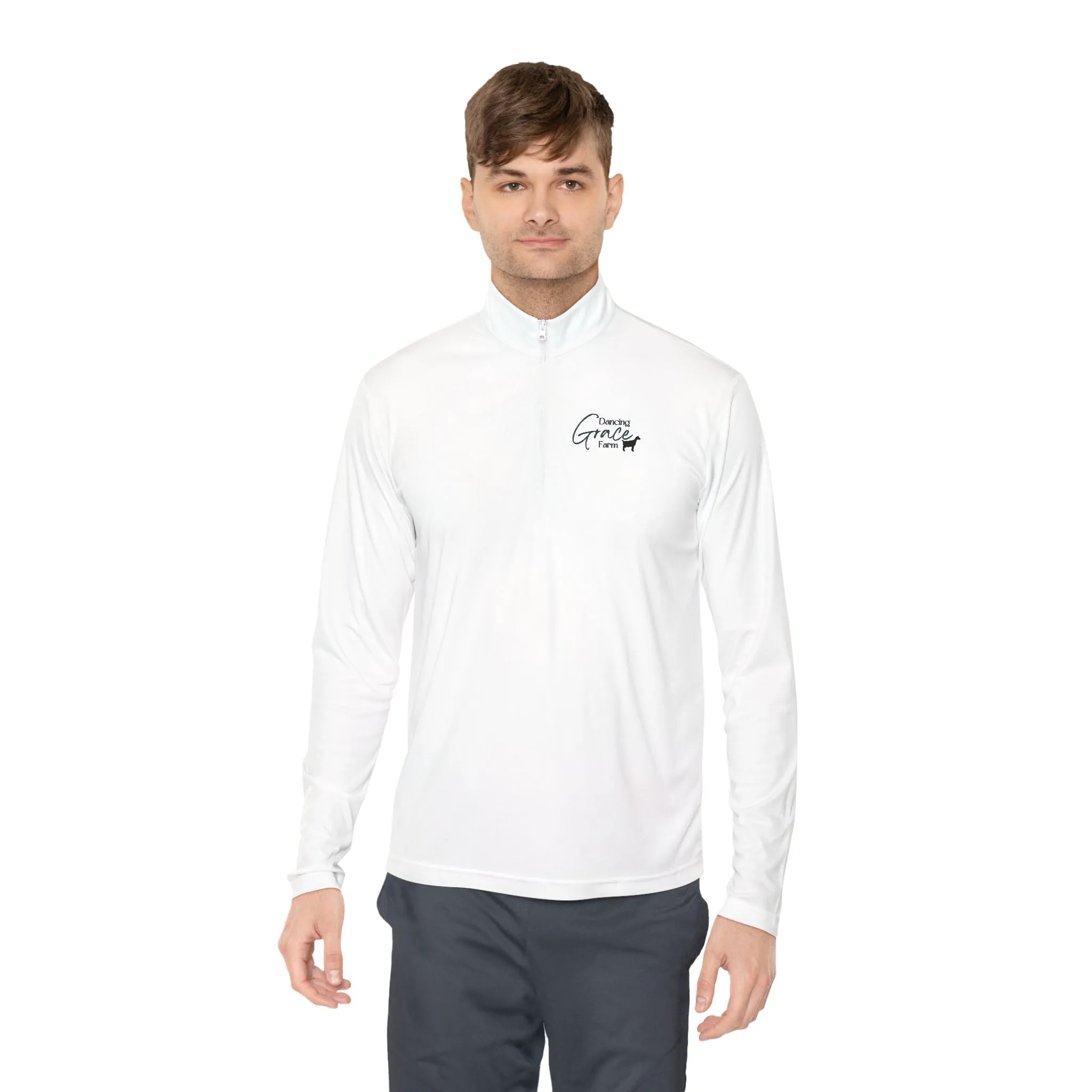 Dancing Grace Unisex Quarter-Zip Pullover