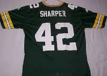 Darren Sharper Green Bay Packers Throwback Football Jersey