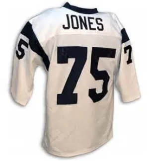 Deacon Jones Los Angeles Rams Throwback Football Jersey
