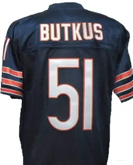 Dick Butkus Chicago Bears Throwback Football Jersey