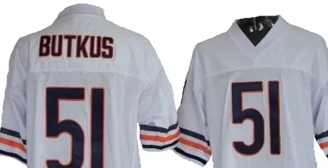 Dick Butkus Chicago Bears Throwback Football Jersey