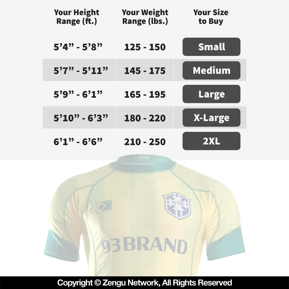 Equipe Brasil Rash Guard by 93 Brand