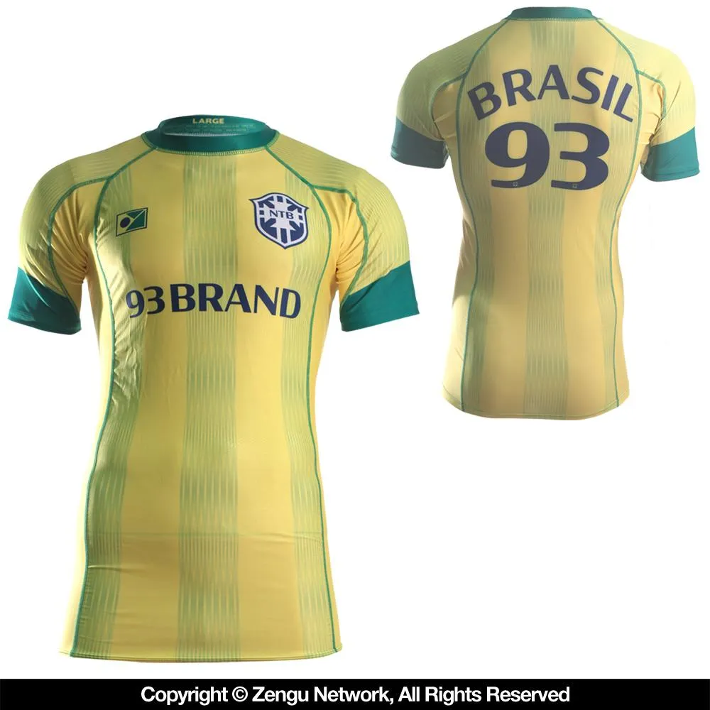 Equipe Brasil Rash Guard by 93 Brand