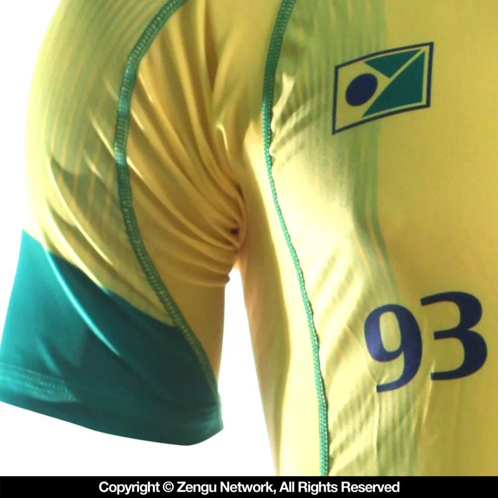 Equipe Brasil Rash Guard by 93 Brand
