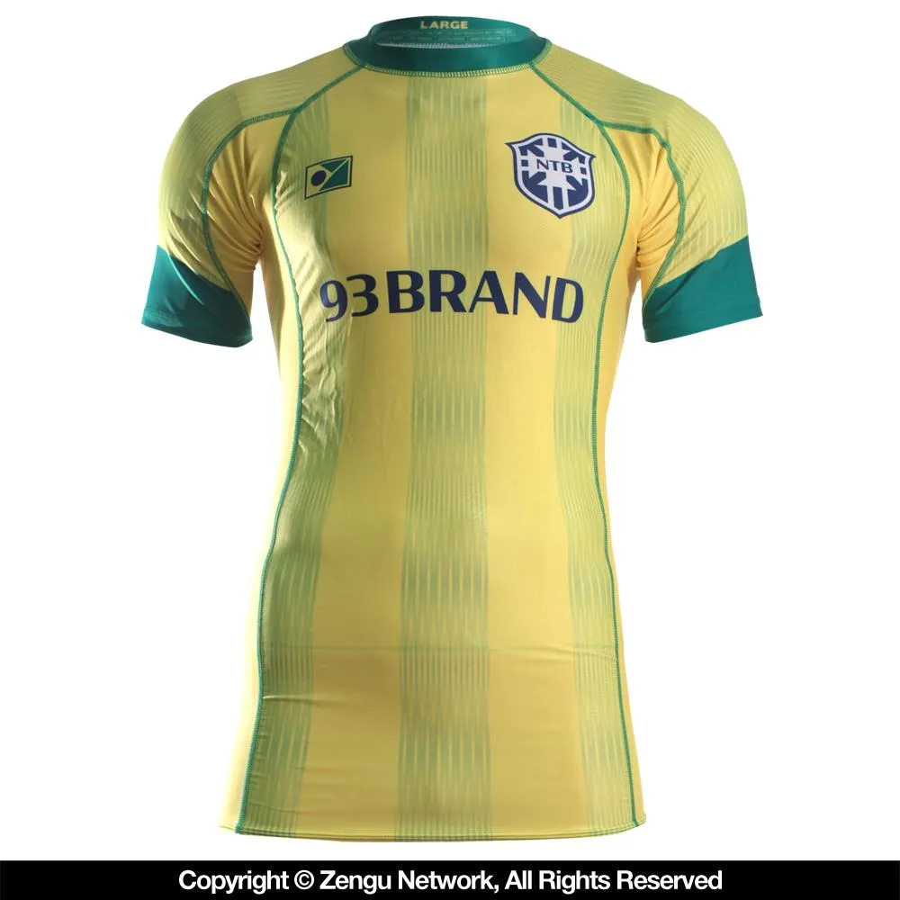 Equipe Brasil Rash Guard by 93 Brand