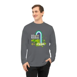 Gay Flag Unisex Performance Long Sleeve Shirt - Pot of Gold at the End of My Rainbow