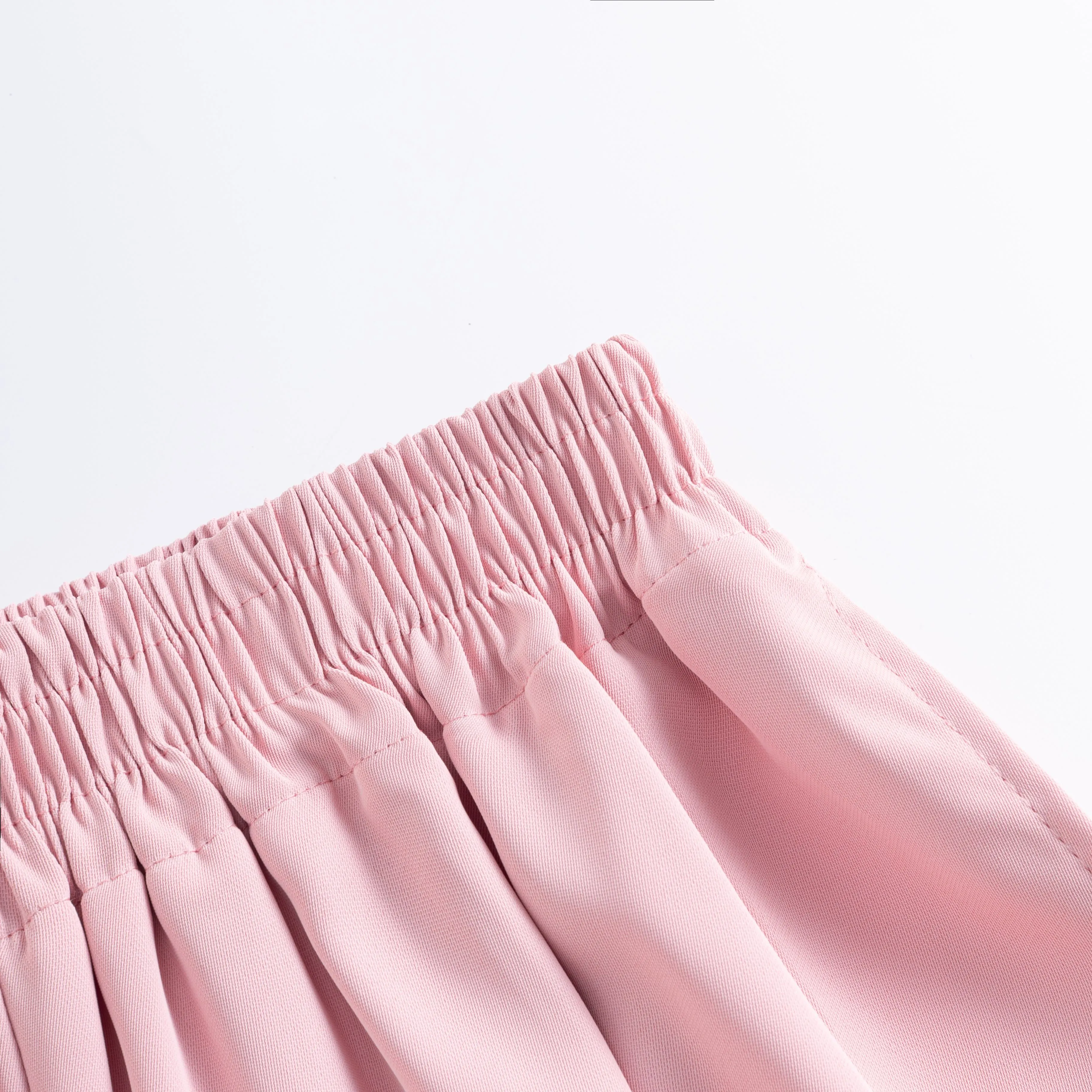 High-Waisted Draping Wide-Leg A-Line Loose-Fit Silky Shorts