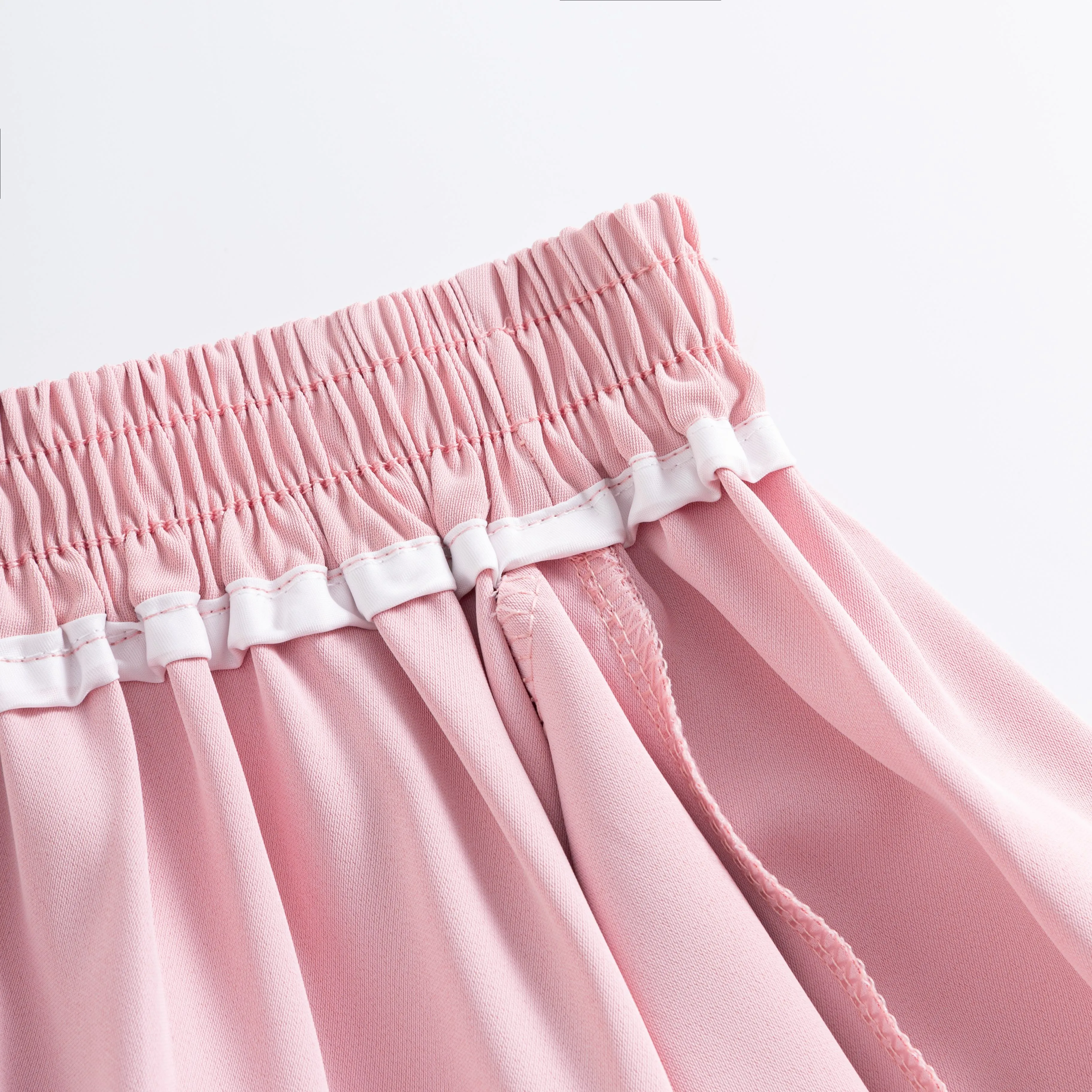 High-Waisted Draping Wide-Leg A-Line Loose-Fit Silky Shorts