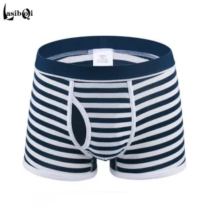 Hot Sell Cheap New Mr Fashion Sexy Brand Cotton Men's Boxer Shorts Large Genuine Breathable Man Underwear Male Underpant Fat XXL