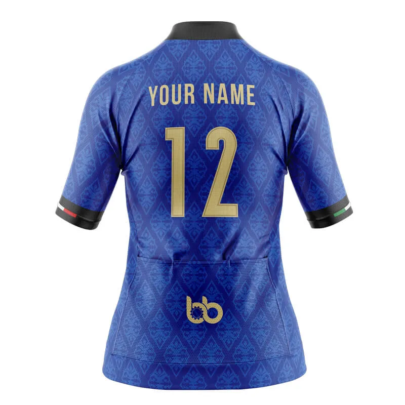 Italy Football Aero Jerseys (Blue)