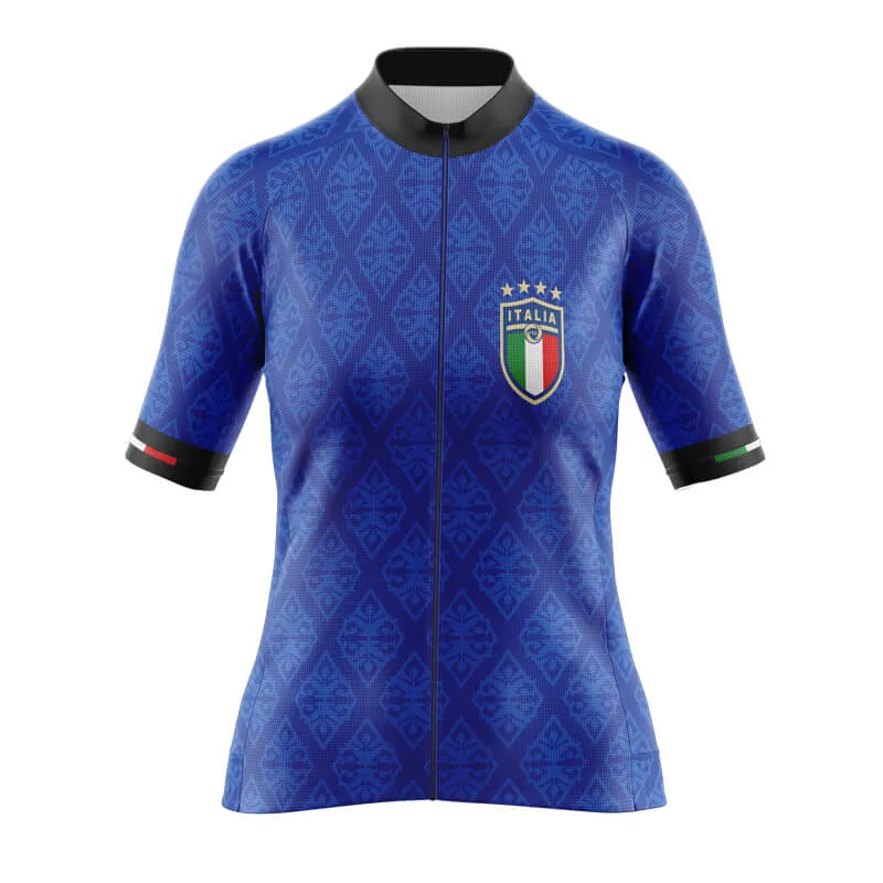 Italy Football Aero Jerseys (Blue)