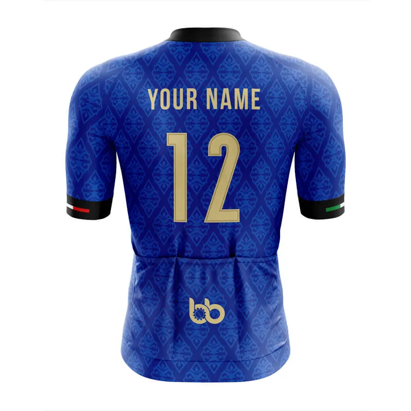 Italy Football Aero Jerseys (Blue)