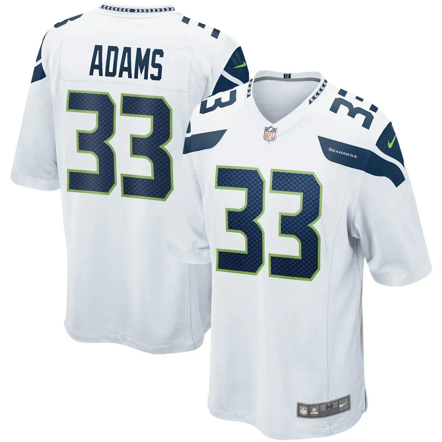 Jamal Adams Seattle Seahawks Nike Men's White Game Jersey