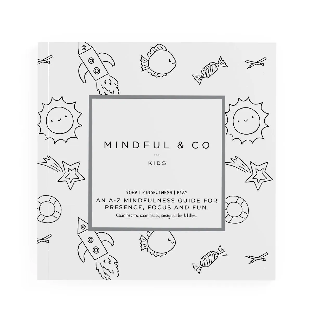 Kids Yoga ABCs Colouring Book