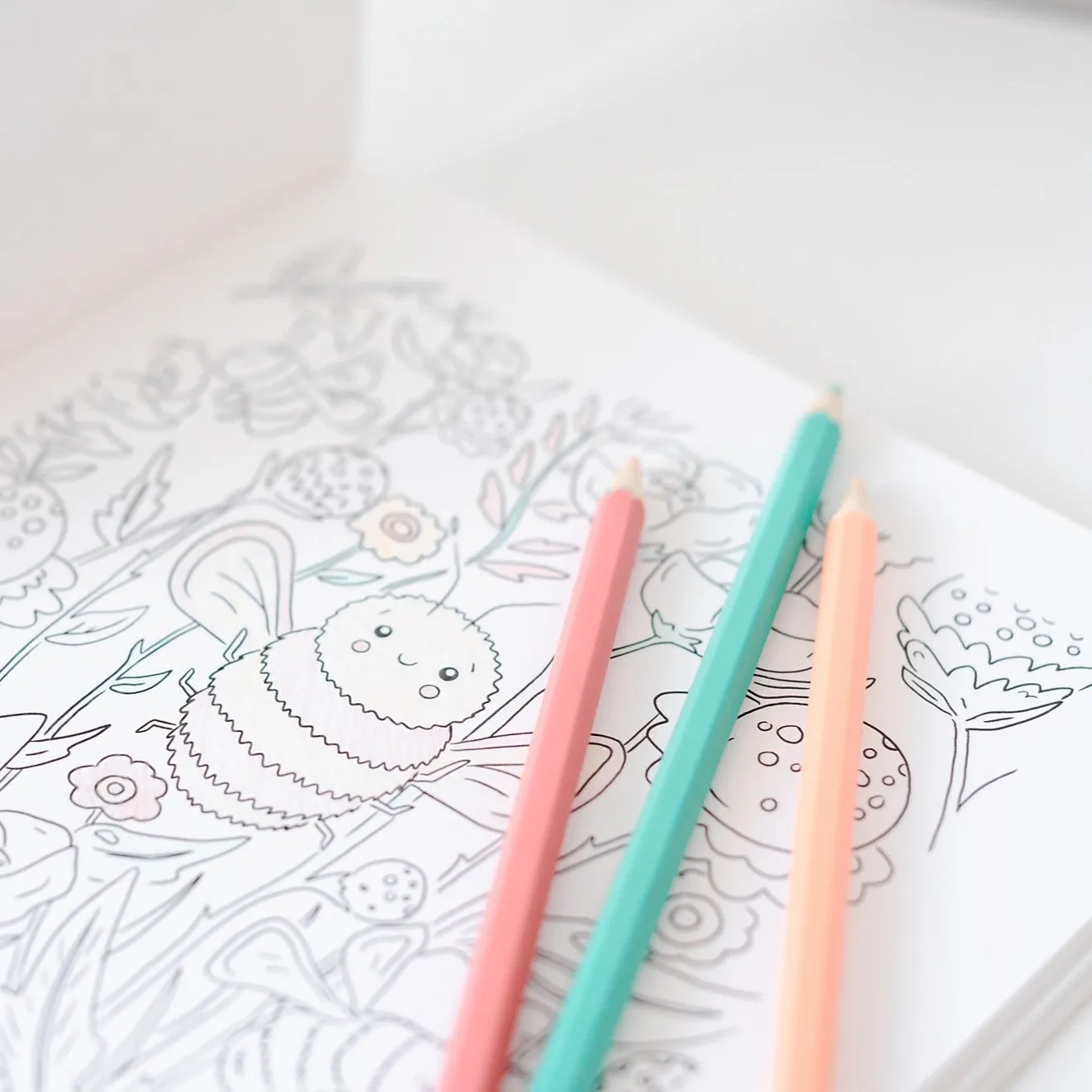 Kids Yoga ABCs Colouring Book