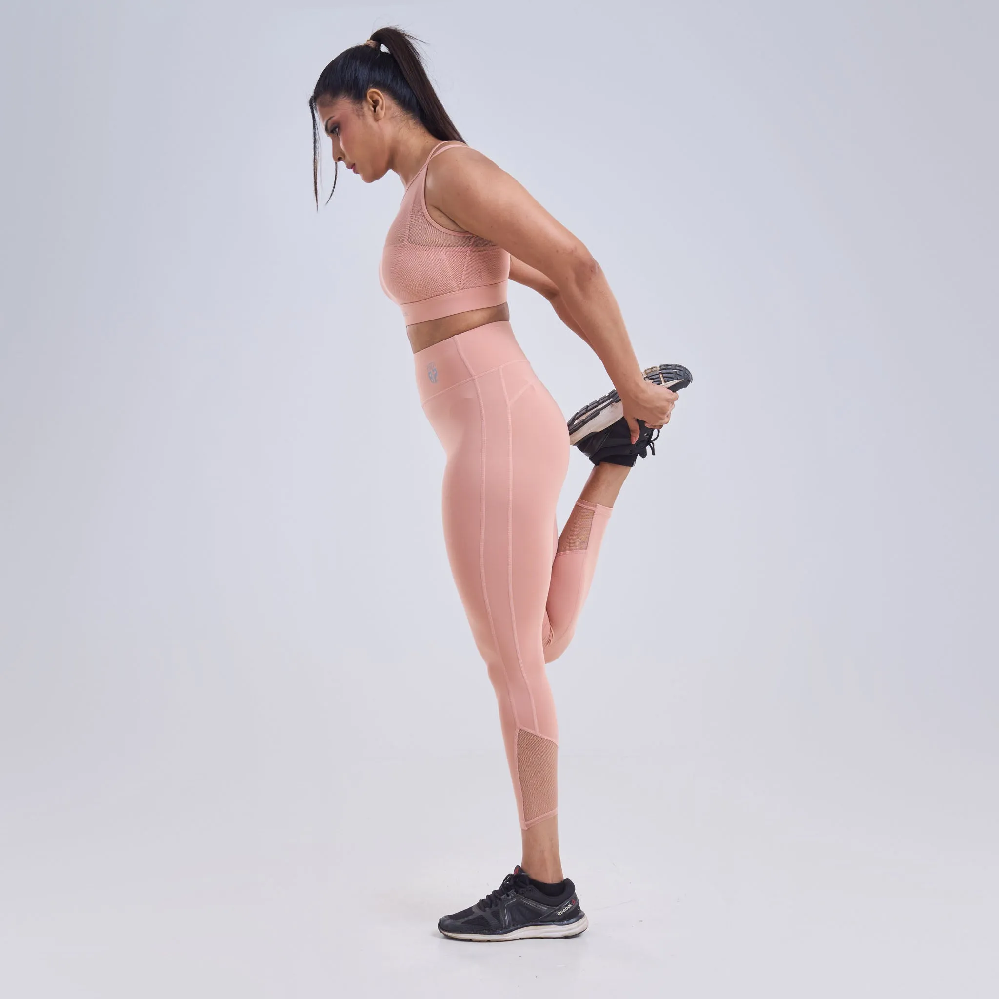 Ladies Yoga Sports Pant with Mesh style