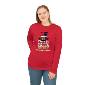 Leather Flag Unisex Performance Long Sleeve Shirt - My Only Green Shirt