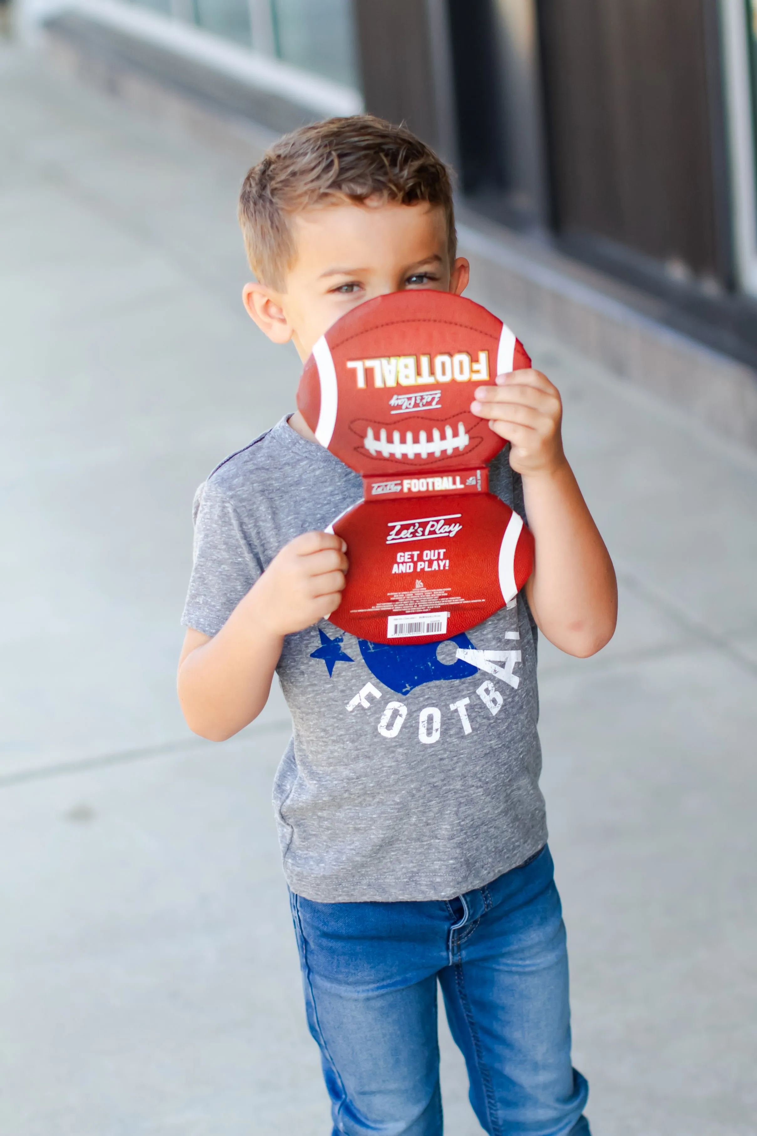 Let's Play Football by Nancy Hall - Board Book