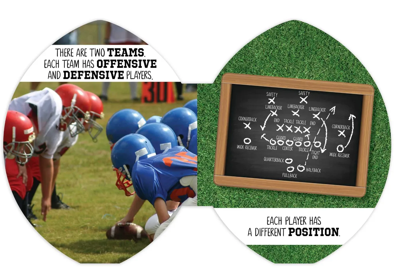 Let's Play Football by Nancy Hall - Board Book