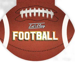 Let's Play Football by Nancy Hall - Board Book