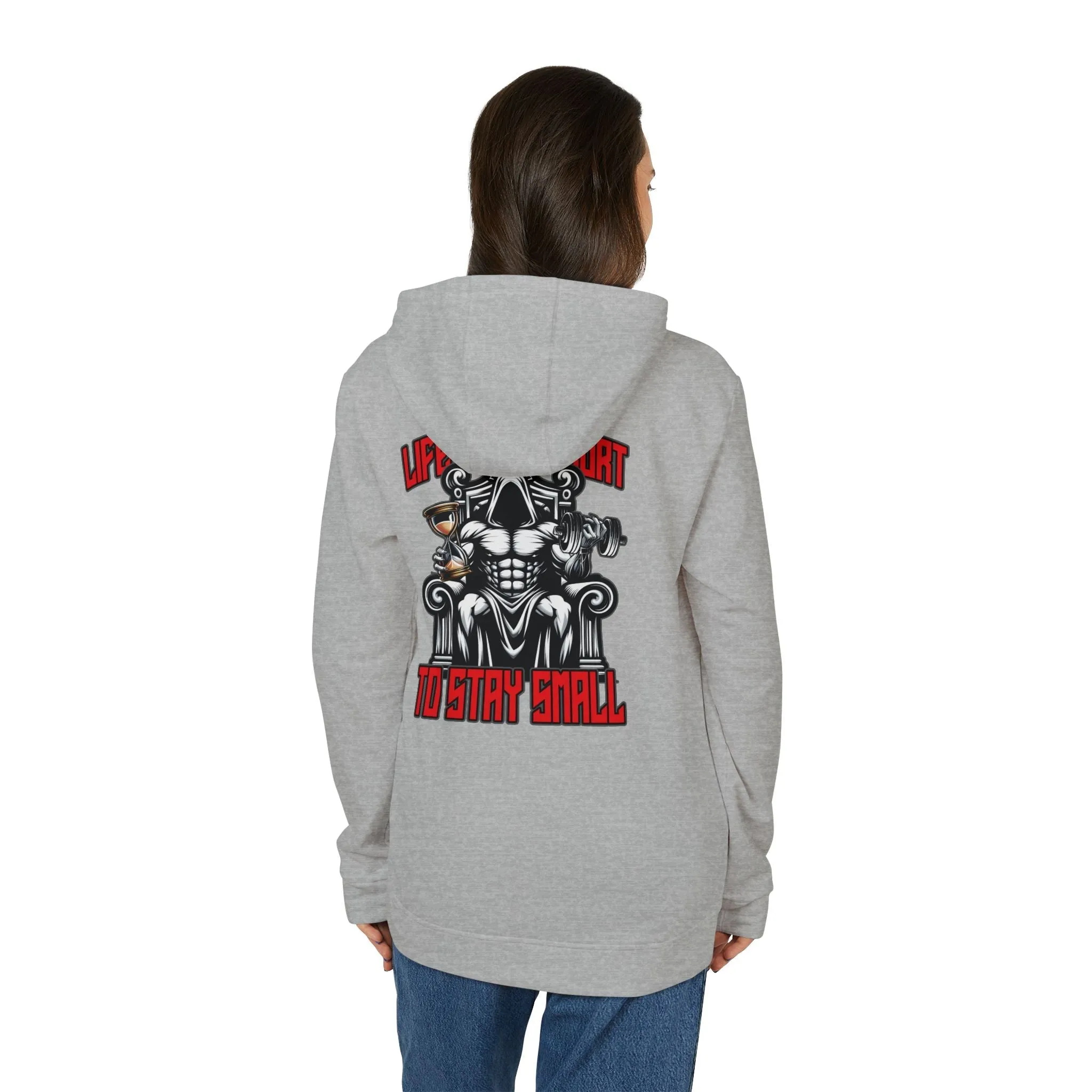 Life to Short King Reaper adidas® Fleece Hoodie