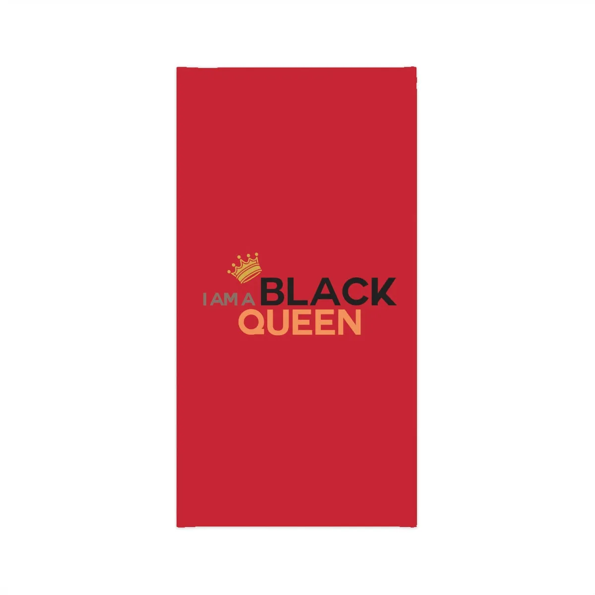 Lightweight Neck Gaiter - Black Queen (Red)