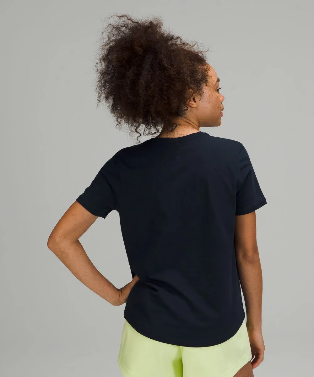 Love Lululemon Crew Neck T-Shirt, Navi